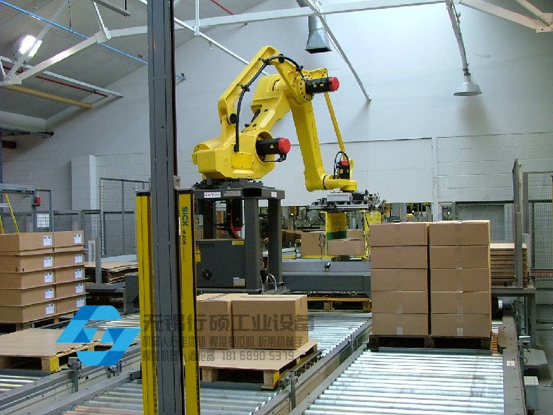 机器人行走轨道用于自动化食品包装工业